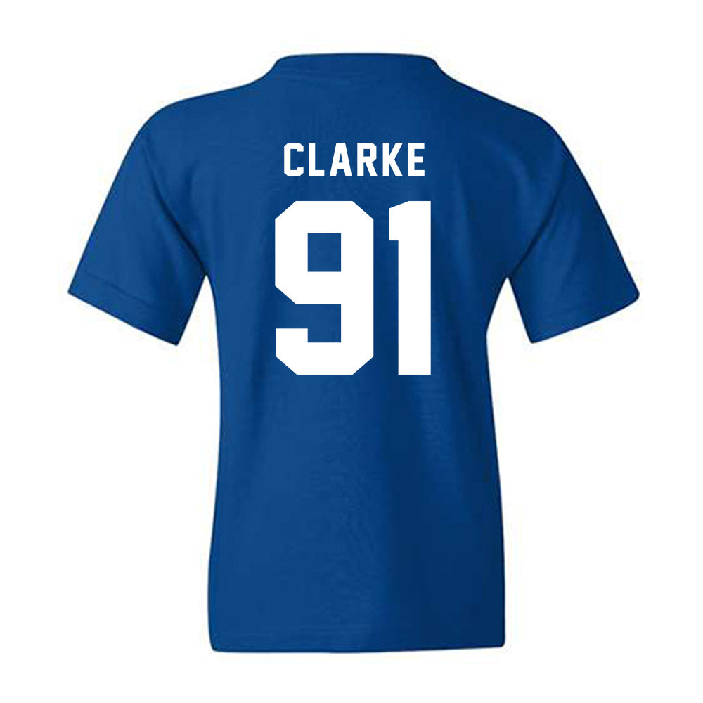 Fayetteville State - NCAA Football : Sedrick Clarke - Youth T-Shirt-1