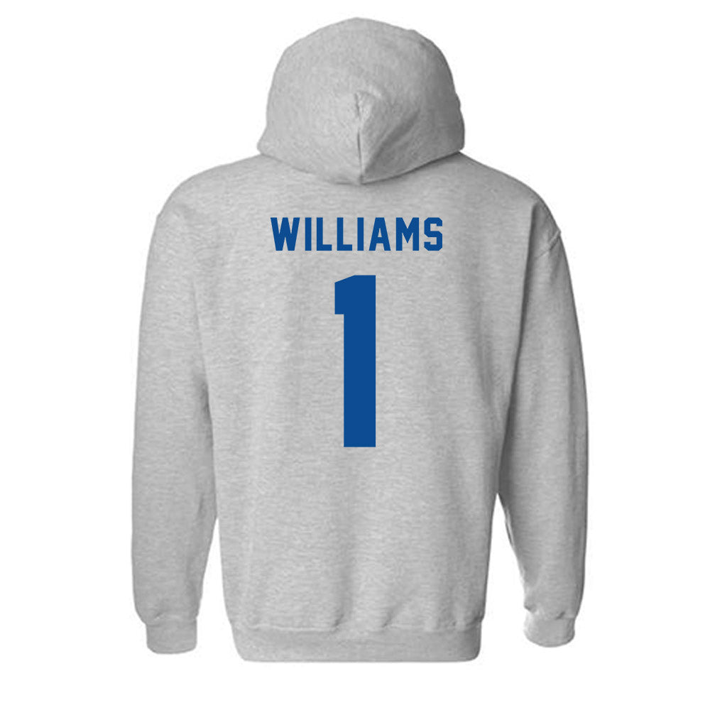 Fayetteville State - NCAA Men's Basketball : Rell Williams - Hooded Sweatshirt-1