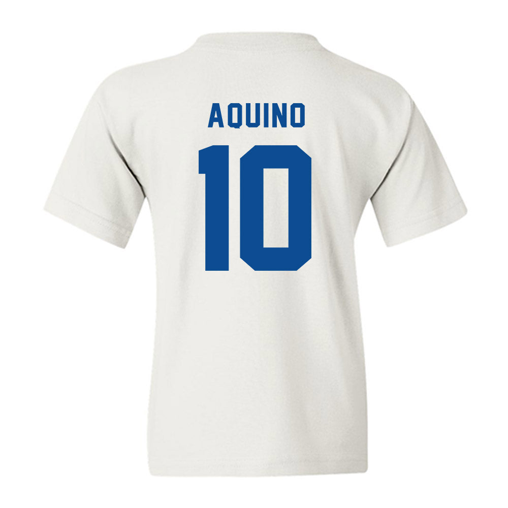 Fayetteville State - NCAA Men's Basketball : Romeo Aquino - Youth T-Shirt-1