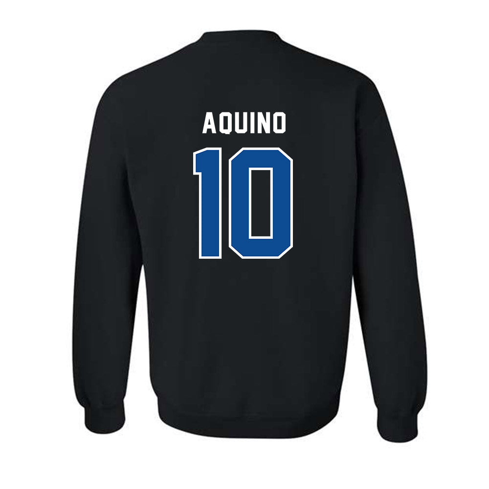 Fayetteville State - NCAA Men's Basketball : Romeo Aquino - Crewneck Sweatshirt-1