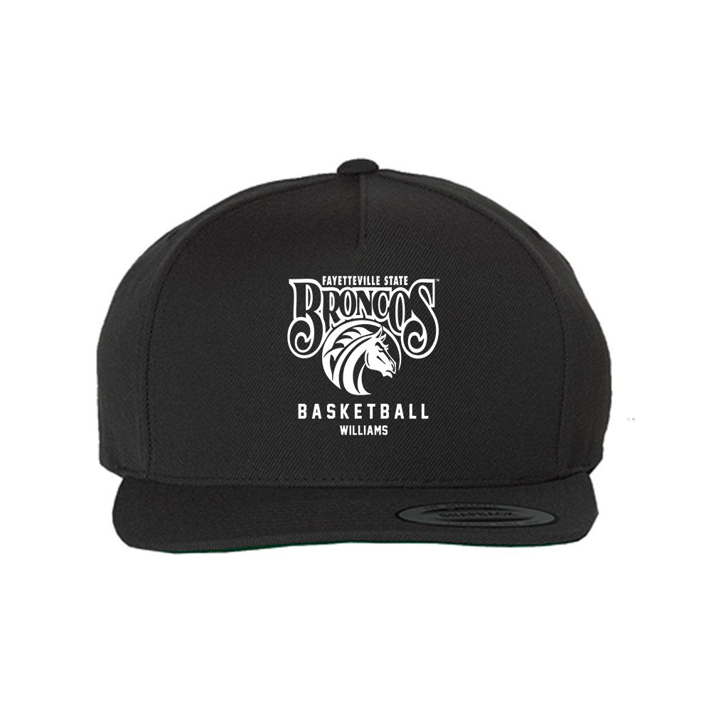 Fayetteville State - NCAA Men's Basketball : Rell Williams - Snapback Hat-0