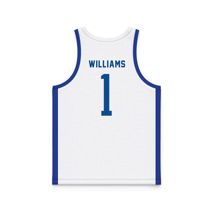 Fayetteville State - NCAA Men's Basketball : Rell Williams - Basketball Jersey-1
