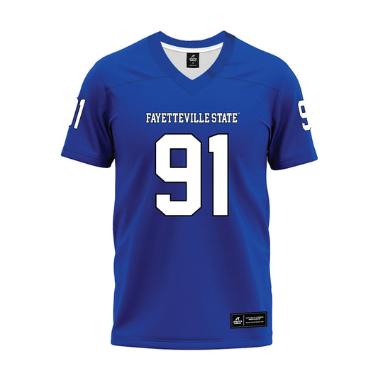 Fayetteville State - NCAA Football : Sedrick Clarke - Premium Football Jersey-0