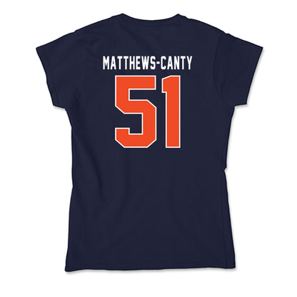 Auburn - NCAA Football : Michael Matthews-Canty - Soft Style Women’s T-Shirt-1