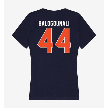Auburn - NCAA Football : Adam Balogounali - Women's V-Neck T-Shirt-1