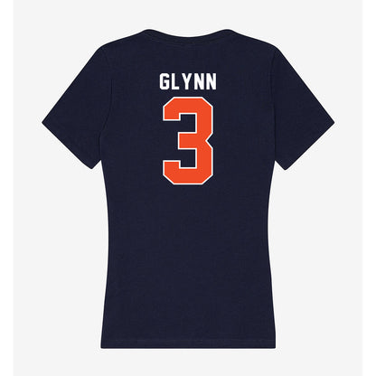Auburn - NCAA Equestrian : Avery Glynn - Women's V-Neck T-Shirt-1