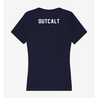 Auburn - NCAA Women's Tennis : Natalie Outcalt - Women's V-Neck T-Shirt-1