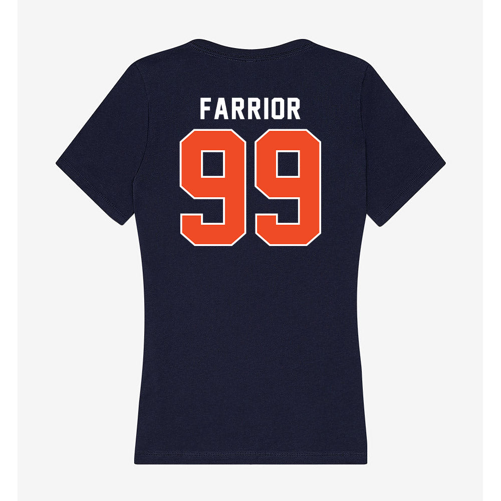 Auburn - NCAA Football : Saint Farrior - Women's V-Neck T-Shirt-1