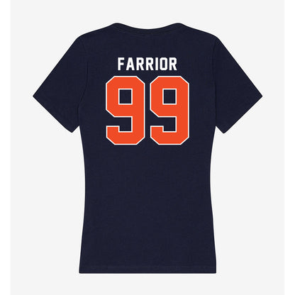 Auburn - NCAA Football : Saint Farrior - Women's V-Neck T-Shirt-1