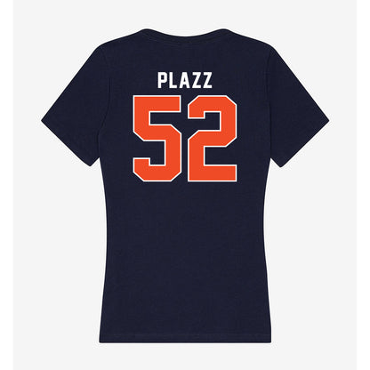 Auburn - NCAA Football : Deryc Plazz - Women's V-Neck T-Shirt-1