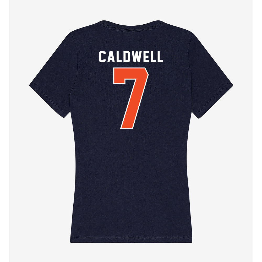 Auburn - NCAA Women's Soccer : Ava Caldwell - Women's V-Neck T-Shirt-1