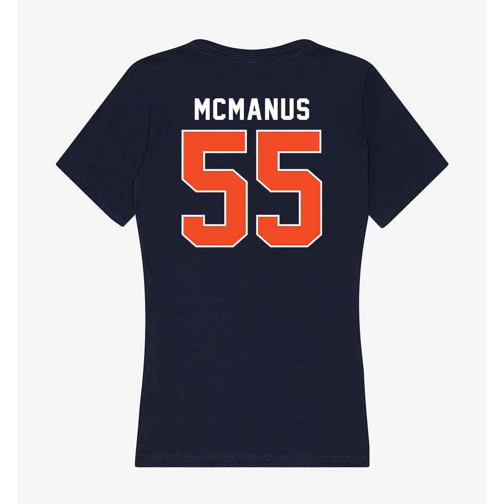 Auburn - NCAA Football : Kenneth McManus - Women's V-Neck T-Shirt-1