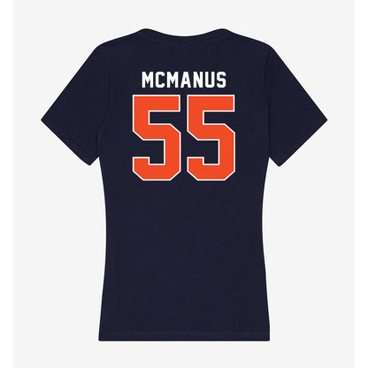 Auburn - NCAA Football : Kenneth McManus - Women's V-Neck T-Shirt-1