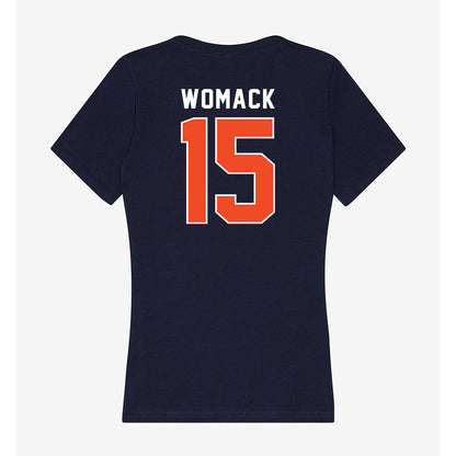 Auburn - NCAA Football : DaShawn Womack - Classic Shersey Women's V-Neck T-Shirt-1