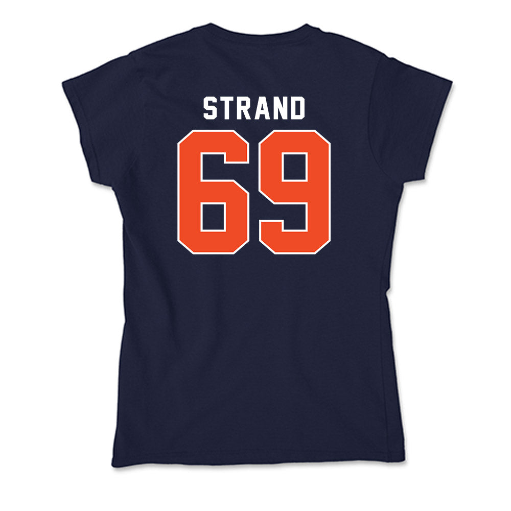 Auburn - NCAA Football : Jacob Strand - Soft Style Women’s T-Shirt-1