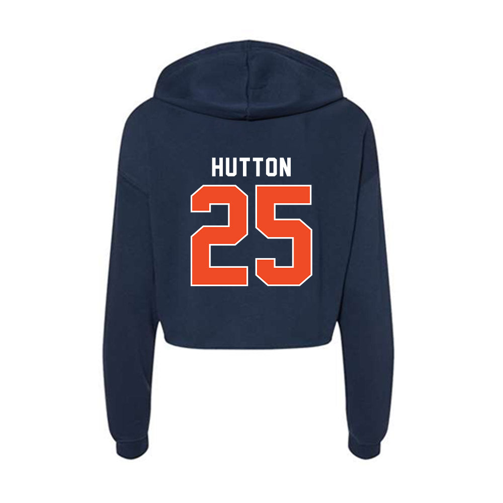 Auburn - NCAA Women's Soccer : Fizz Hutton - Women's Crop Fleece Hoodie-1