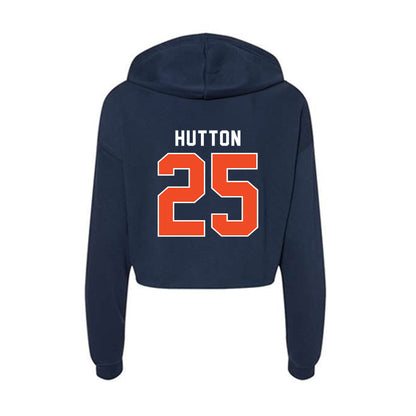 Auburn - NCAA Women's Soccer : Fizz Hutton - Women's Crop Fleece Hoodie-1