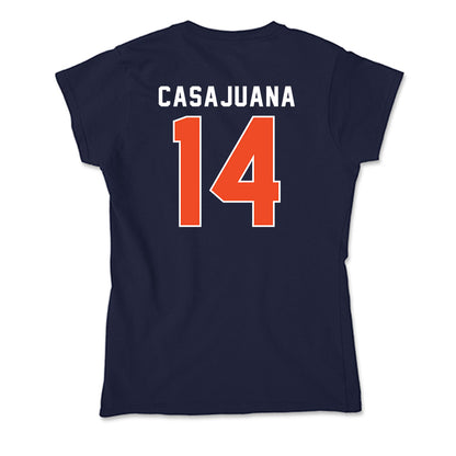 Auburn - NCAA Women's Soccer : Clara Casajuana - Soft Style Women’s T-Shirt-1