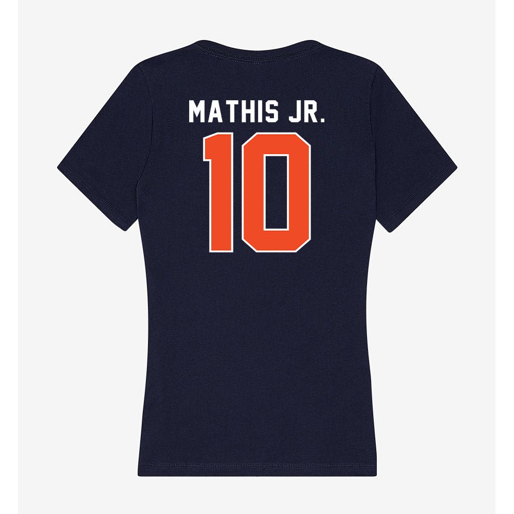 Auburn - NCAA Football : Walter Mathis Jr. - Classic Shersey Women's V-Neck T-Shirt-1