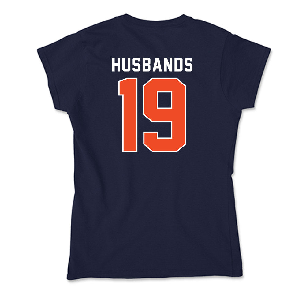 Auburn - NCAA Women's Soccer : Kennedy Husbands - Soft Style Women’s T-Shirt-1