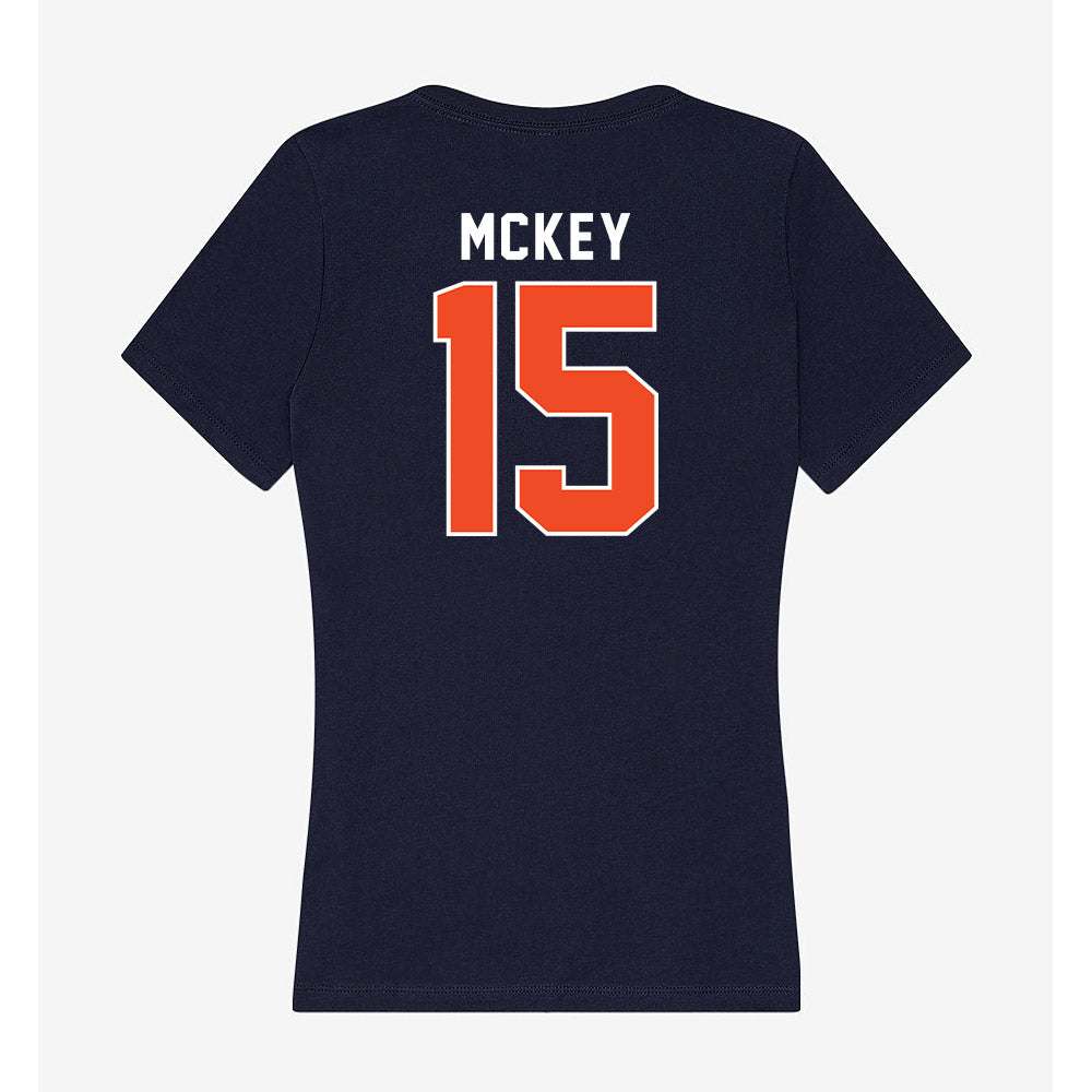 Auburn - NCAA Women's Soccer : Tamar McKey - Women's V-Neck T-Shirt-1