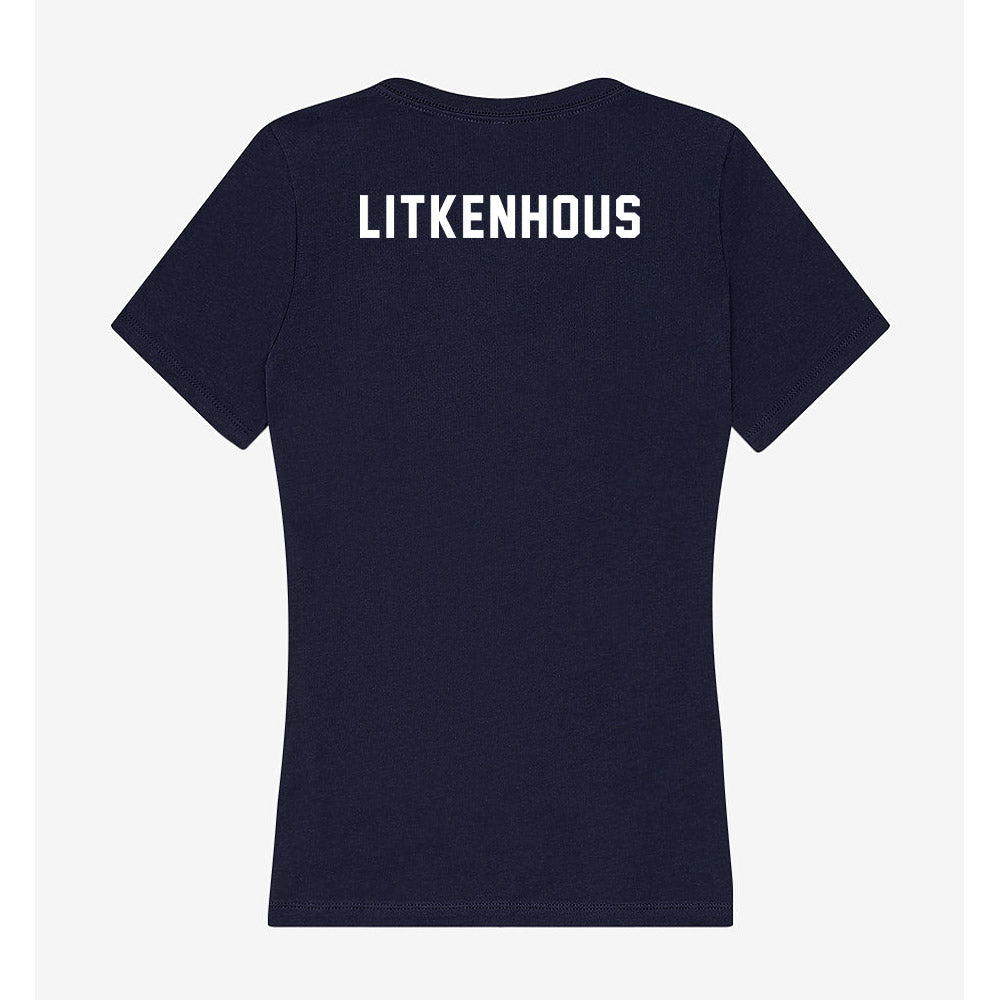 Auburn - NCAA Equestrian : Isabel Litkenhous - Women's V-Neck T-Shirt-1