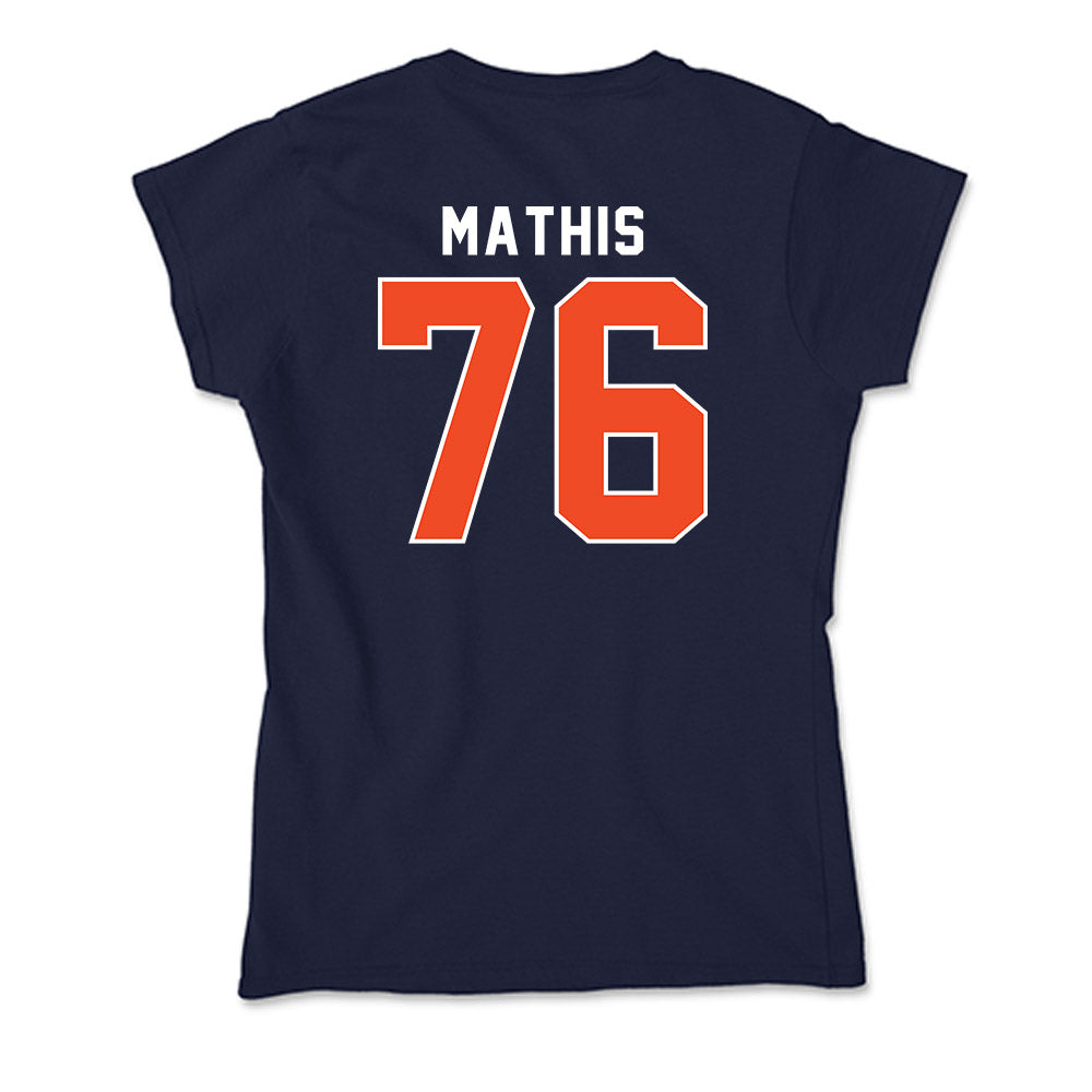 Auburn - NCAA Football : Mason Mathis - Soft Style Women’s T-Shirt-1