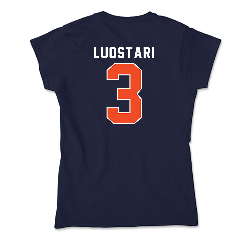 Auburn - NCAA Softball : Melania Luostari - Soft Style Women’s T-Shirt-1