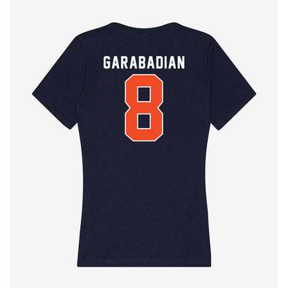Auburn - NCAA Women's Basketball : Eva Garabadian - Women's V-Neck T-Shirt-1