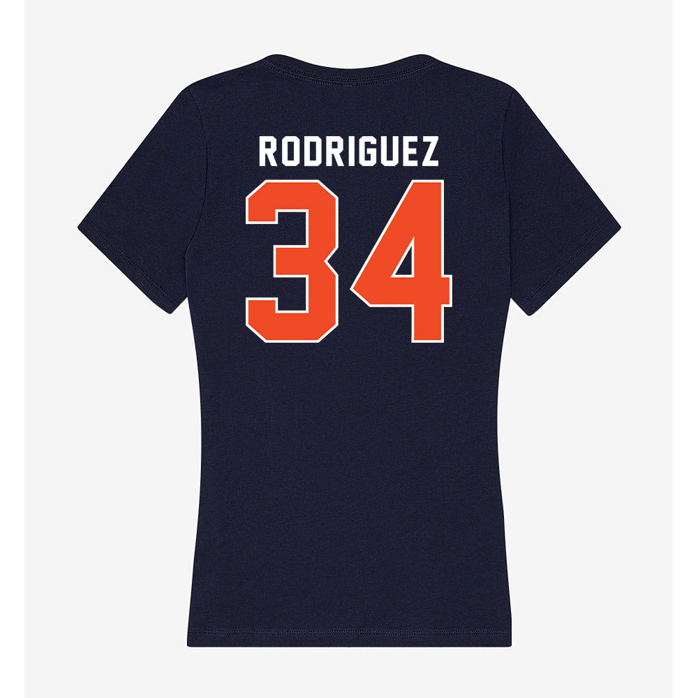 Auburn - NCAA Softball : Destiny Rodriguez - Women's V-Neck T-Shirt-1