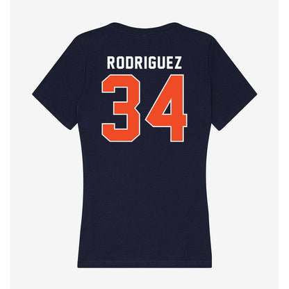Auburn - NCAA Softball : Destiny Rodriguez - Women's V-Neck T-Shirt-1
