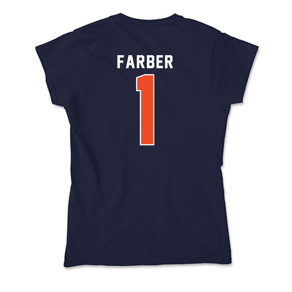 Auburn - NCAA Baseball : Ryne Farber - Soft Style Women’s T-Shirt-1