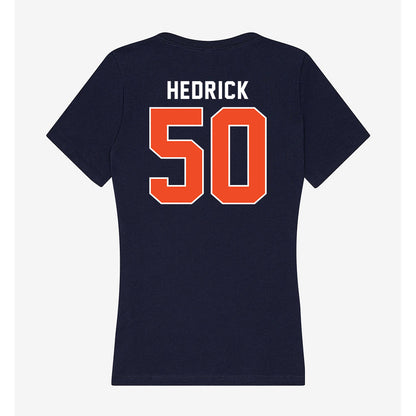 Auburn - NCAA Football : Taren Hedrick - Women's V-Neck T-Shirt-1
