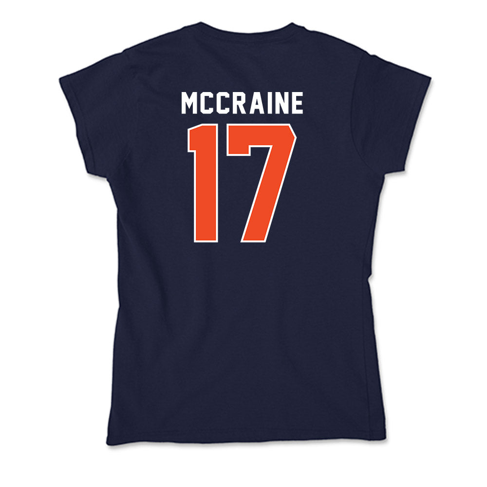 Auburn - NCAA Baseball : Mason McCraine - Soft Style Women’s T-Shirt-1