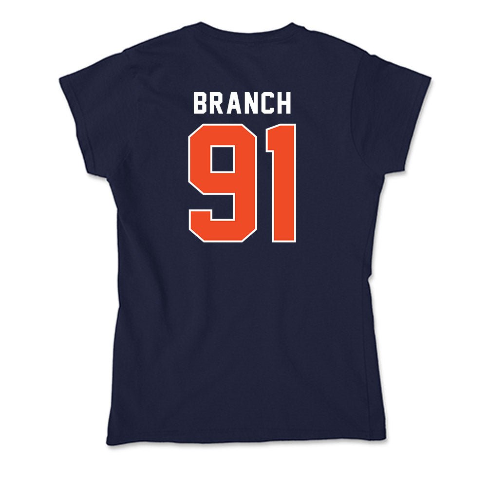 Auburn - NCAA Football : Tavian Branch - Soft Style Women’s T-Shirt-1