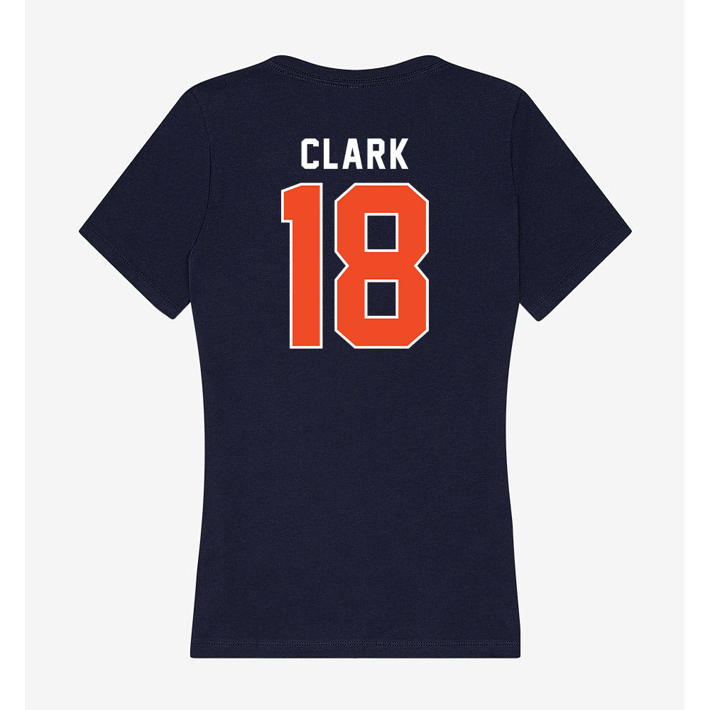 Auburn - NCAA Equestrian : Charlotte Clark - Women's V-Neck T-Shirt-1