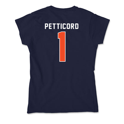 Auburn - NCAA Women's Basketball : Mya Petticord - Soft Style Women’s T-Shirt-1