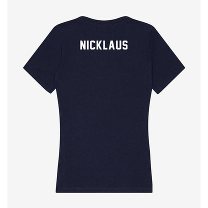 Auburn - NCAA Equestrian : Frankie Nicklaus - Women's V-Neck T-Shirt-1