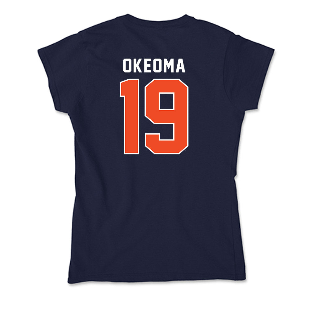 Auburn - NCAA Women's Volleyball : Jasmine Okeoma - Soft Style Women’s T-Shirt-1