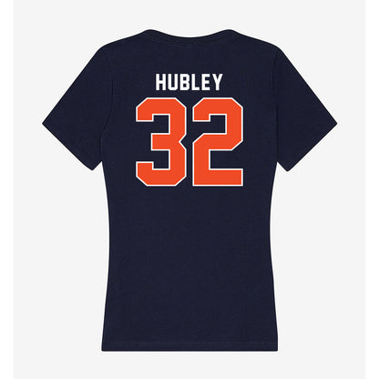 Auburn - NCAA Softball : Katelyn Hubley - Women's V-Neck T-Shirt-1