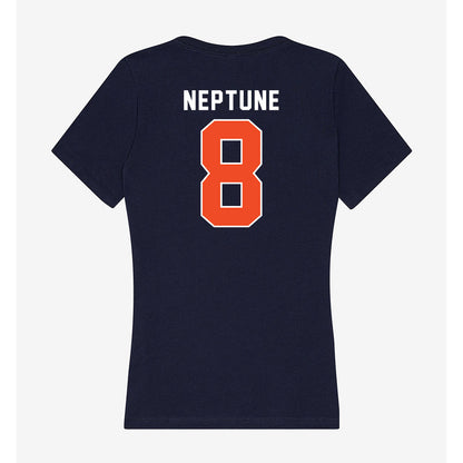 Auburn - NCAA Football : Christian Neptune - Classic Shersey Women's V-Neck T-Shirt-1