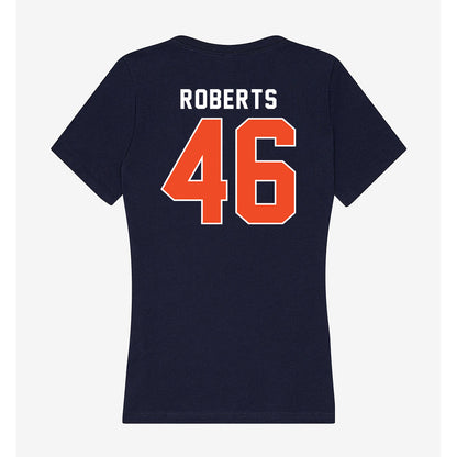 Auburn - NCAA Baseball : Saxon Roberts - Women's V-Neck T-Shirt-1