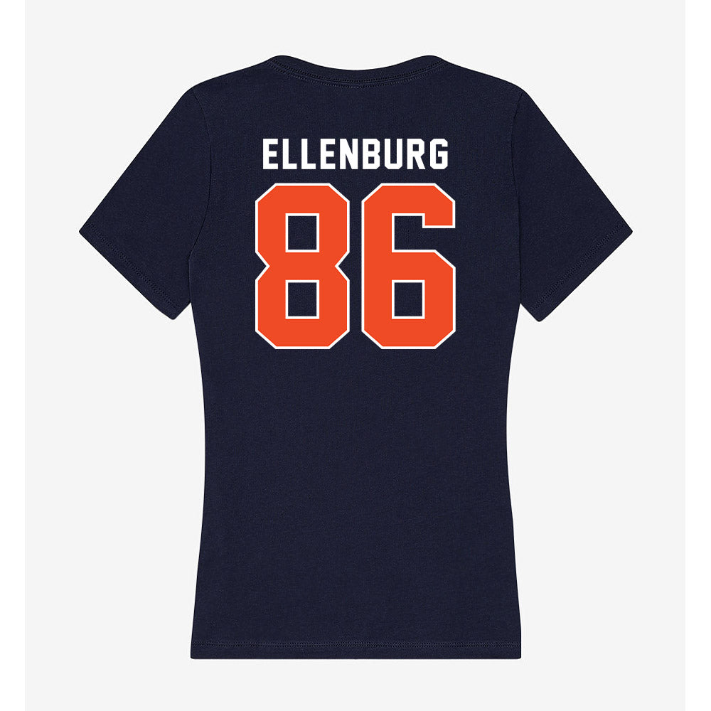 Auburn - NCAA Football : Jack Ellenburg - Women's V-Neck T-Shirt-1
