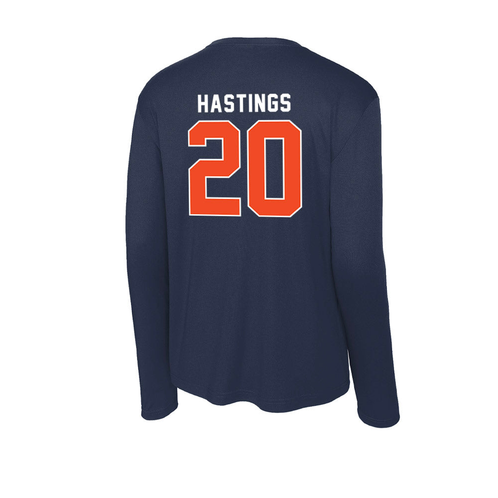 Auburn - NCAA Softball : Alyssa Hastings - Activewear Long Sleeve T-Shirt-1