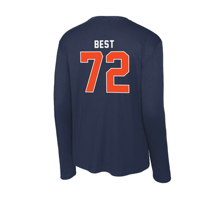 Auburn - NCAA Football : Cole Best - Activewear Long Sleeve T-Shirt-1