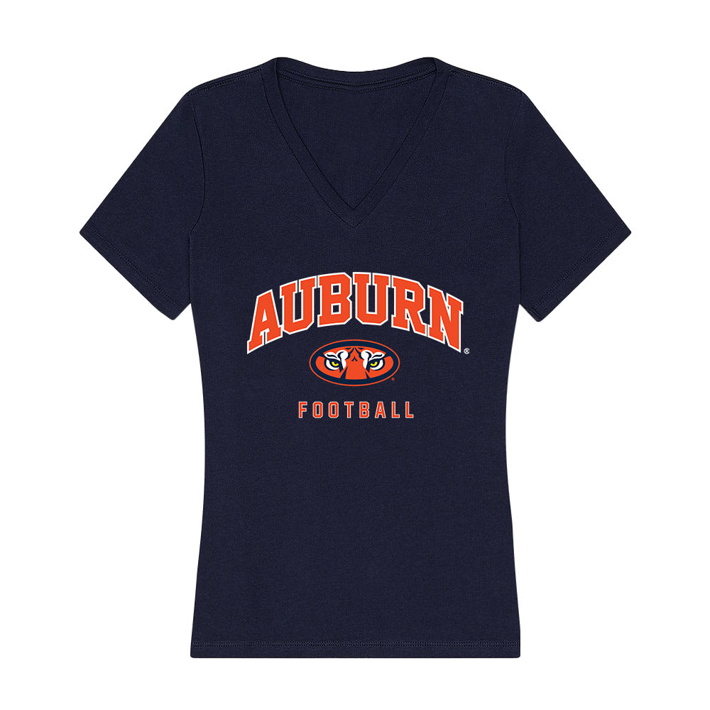 Auburn - NCAA Football : Walter Mathis Jr. - Classic Shersey Women's V-Neck T-Shirt-0
