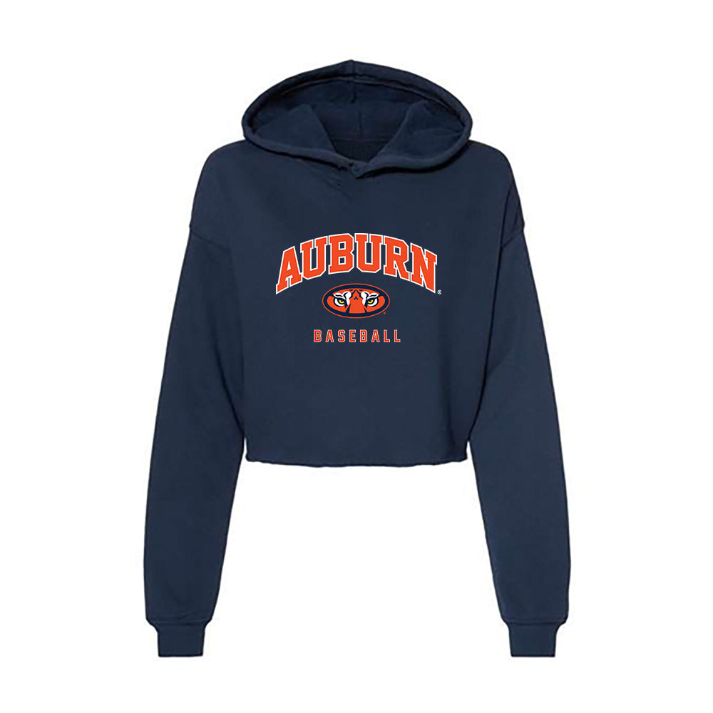 Auburn - NCAA Baseball : Bristol Carter - Women's Crop Fleece Hoodie-0