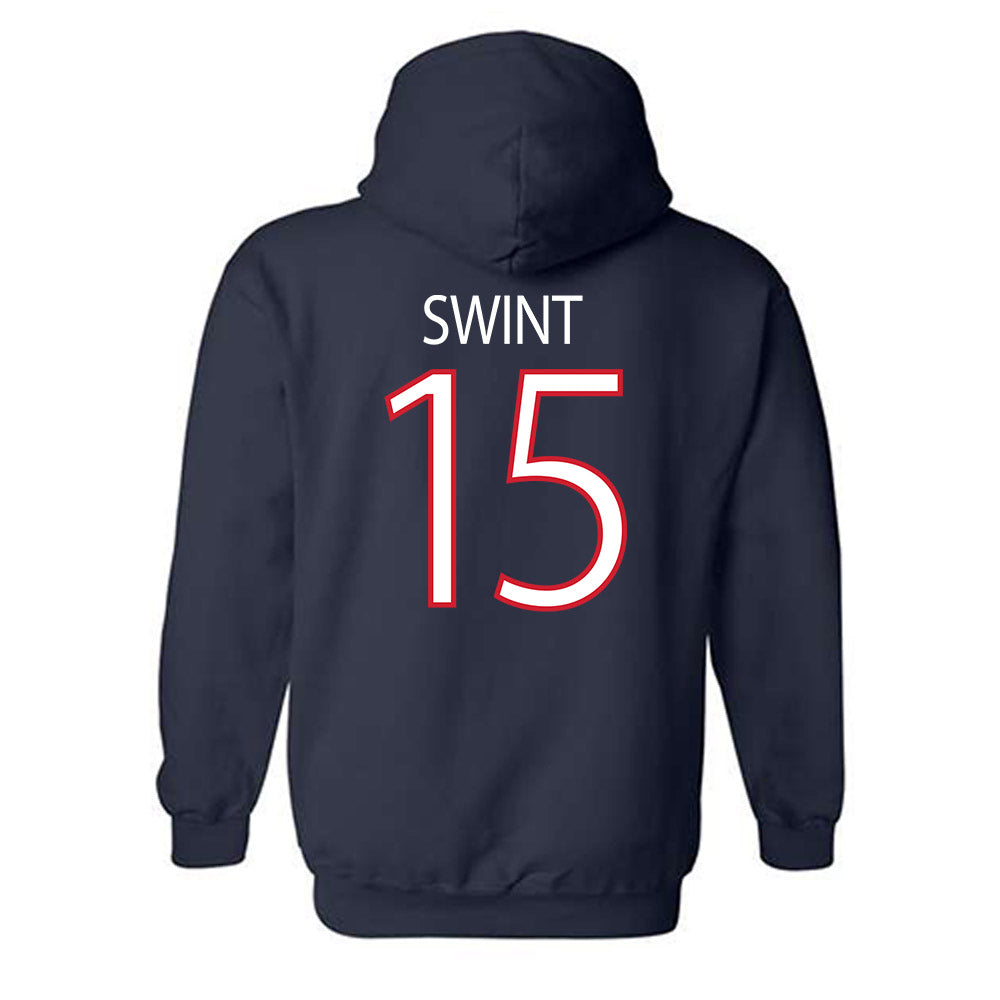 Columbus State - NCAA Women's Basketball : Madison Swint - Hooded Sweatshirt-1