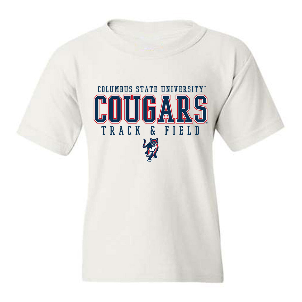 Columbus State - NCAA Men's Track & Field : Enoch Oluwaniyi - Youth T-Shirt-0