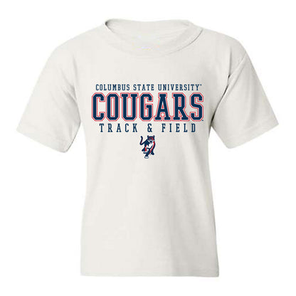 Columbus State - NCAA Men's Track & Field : Enoch Oluwaniyi - Youth T-Shirt-0